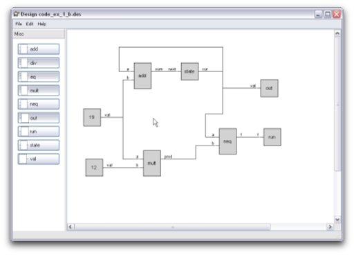 Memention Designer main window showing a drag-and-drop design graph